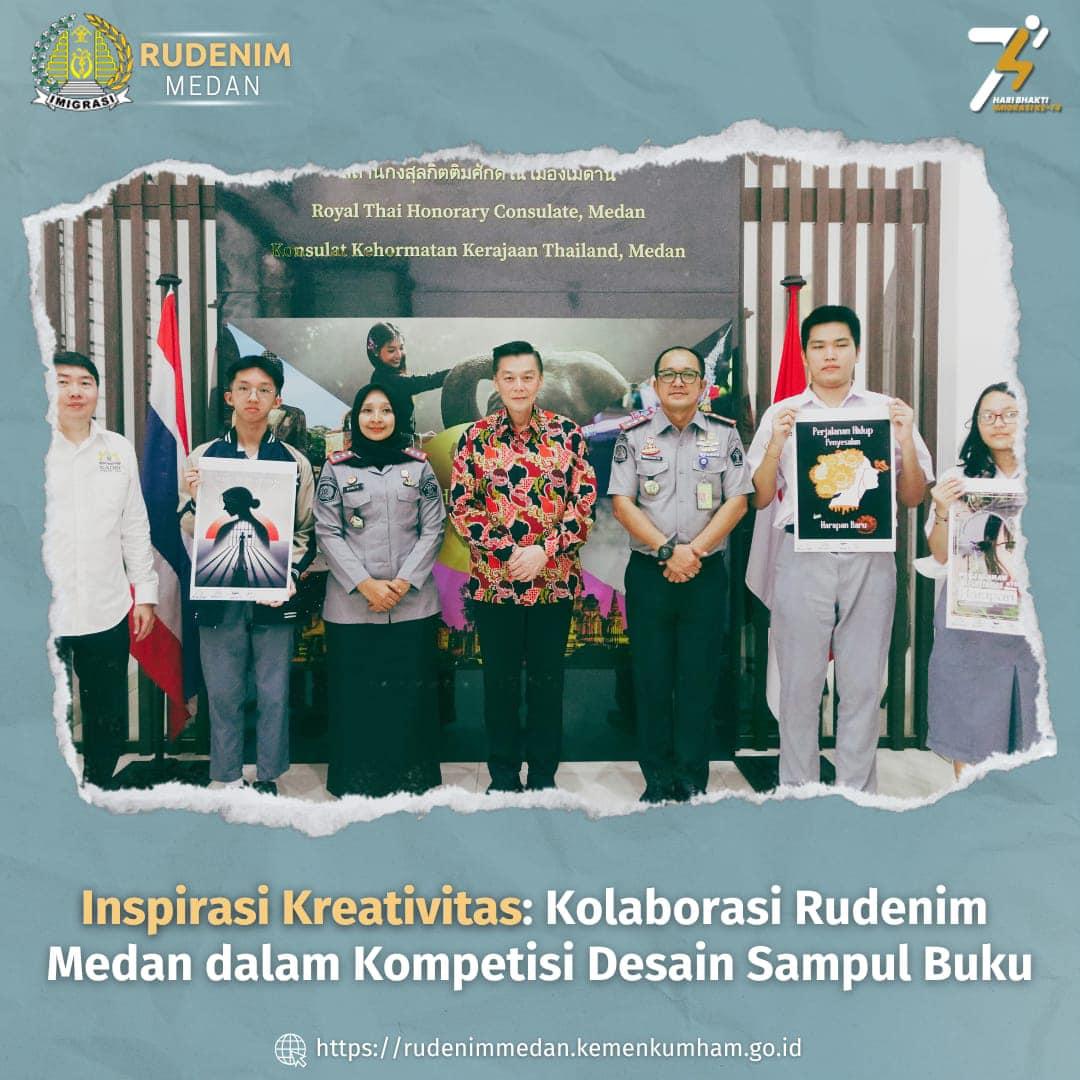 Inspirasi Kreativitas: Kolaborasi Rudenim Medan dalam Kompetisi Desain Sampul Buku