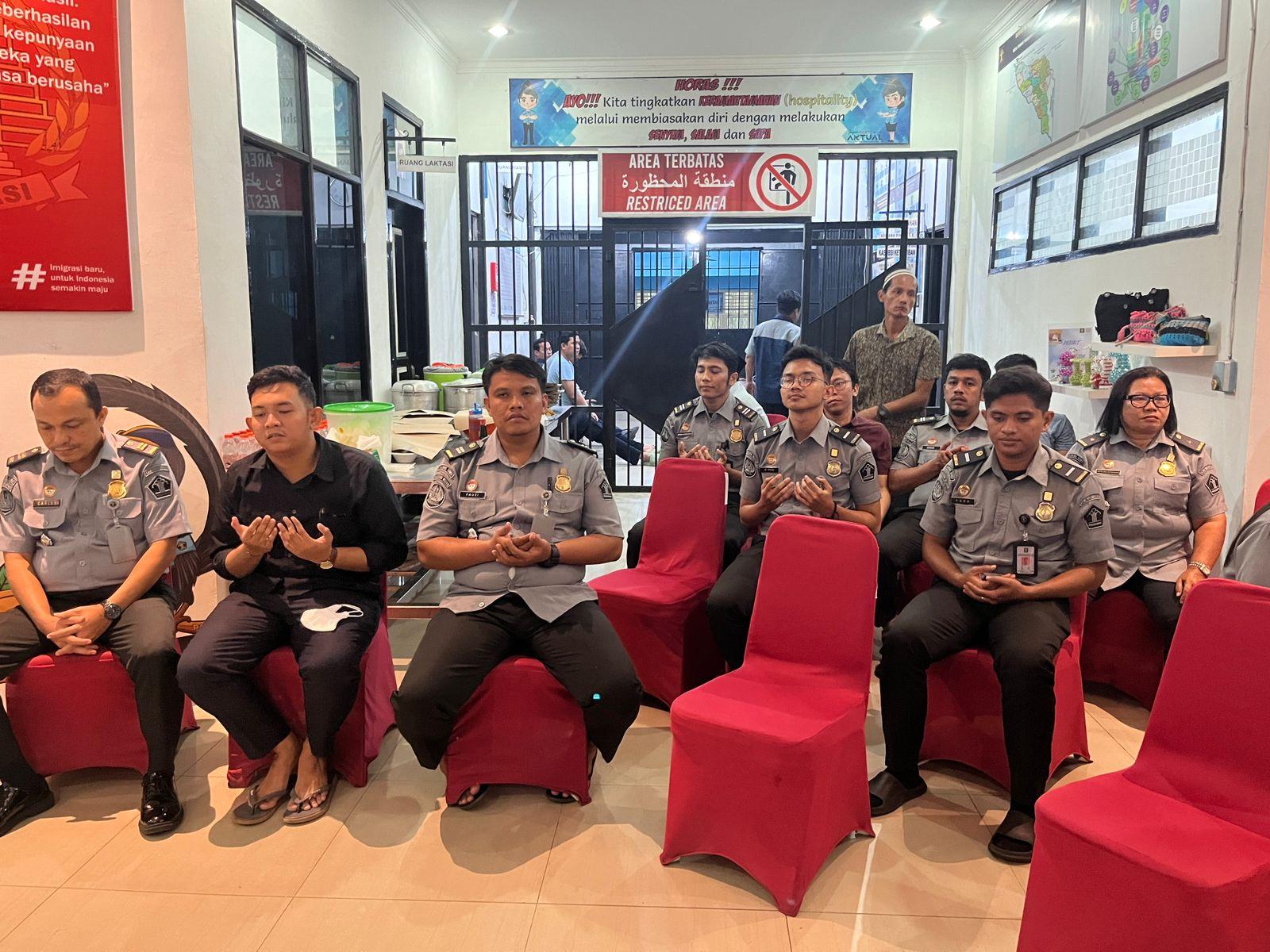 Rudenim Medan Kumham Sumut Menggelar Acara Buka Puasa Bersama di Bulan Ramadan 1445 Hijriah