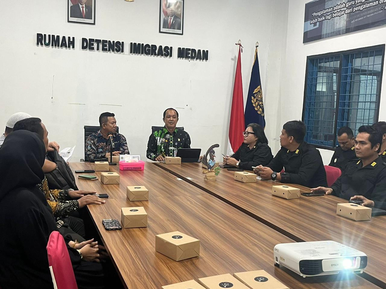 Diskusi Mencari Solusi Penanganan Deteni Stateless di Rudenim Medan