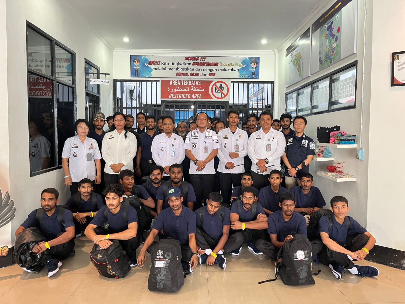 26 Orang Warga Negara Bangladesh Dideportasi Rudenim Medan