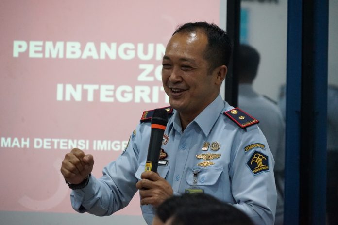 Rudenim Medan Fasilitasi Direktorat Kerjasama Keimigrasian Kemenkumham RI Berikan Penyebaran Informasi Program Pemulangan Sukarela Warga Asing