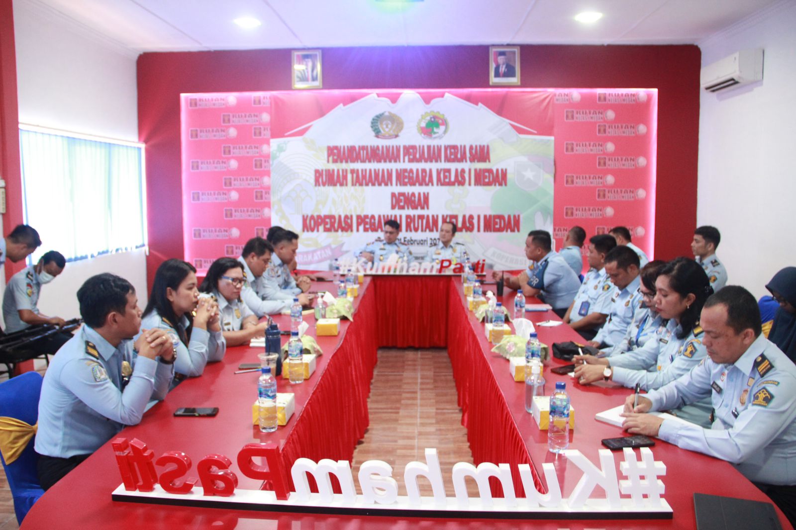 Studi Tiru Dalam Rangka Pembangunan Zona Integritas Ke Rutan Kelas I Medan