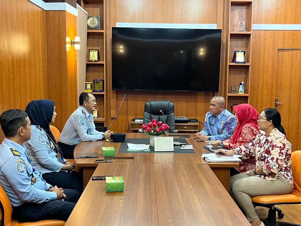 Kunjungan Kerja Kepala Rudenim Medan ke Dinas Kesehatan Kota Medan untuk Bahas Rencana Bangun Klinik Pratama