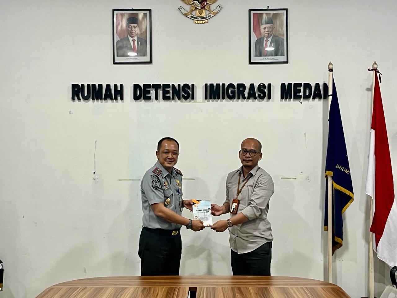 Kunjungan Ombudsman RI Perwakilan Sumatera Utara untuk Meningkatkan Standar Pelayanan di Rudenim Medan
